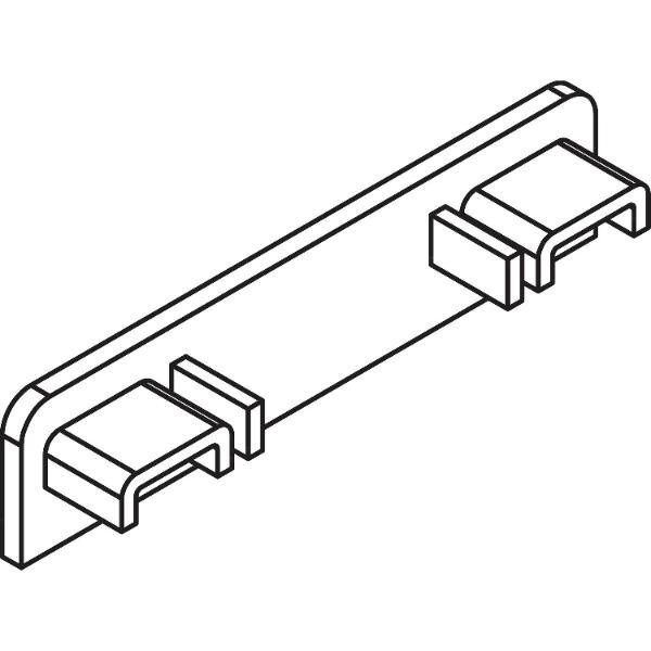 THYSSENKRUPP Syprotech Deckschienenabschluss für Flachdeckschiene 50/7