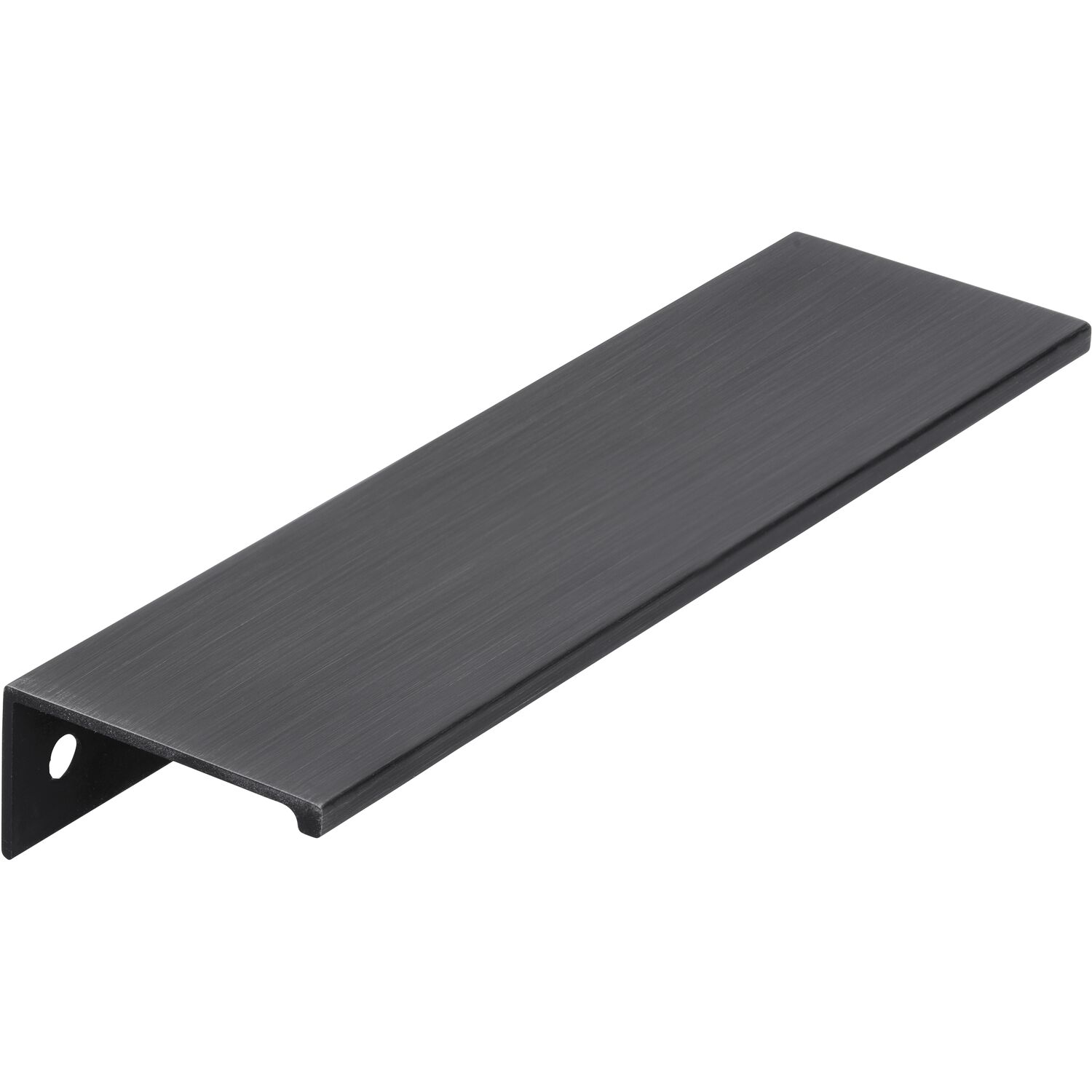 SIRO Griffleiste Crevan Lochabstand 128mm Länge 145mm Aluminium eisenfärbig gebürstet matt