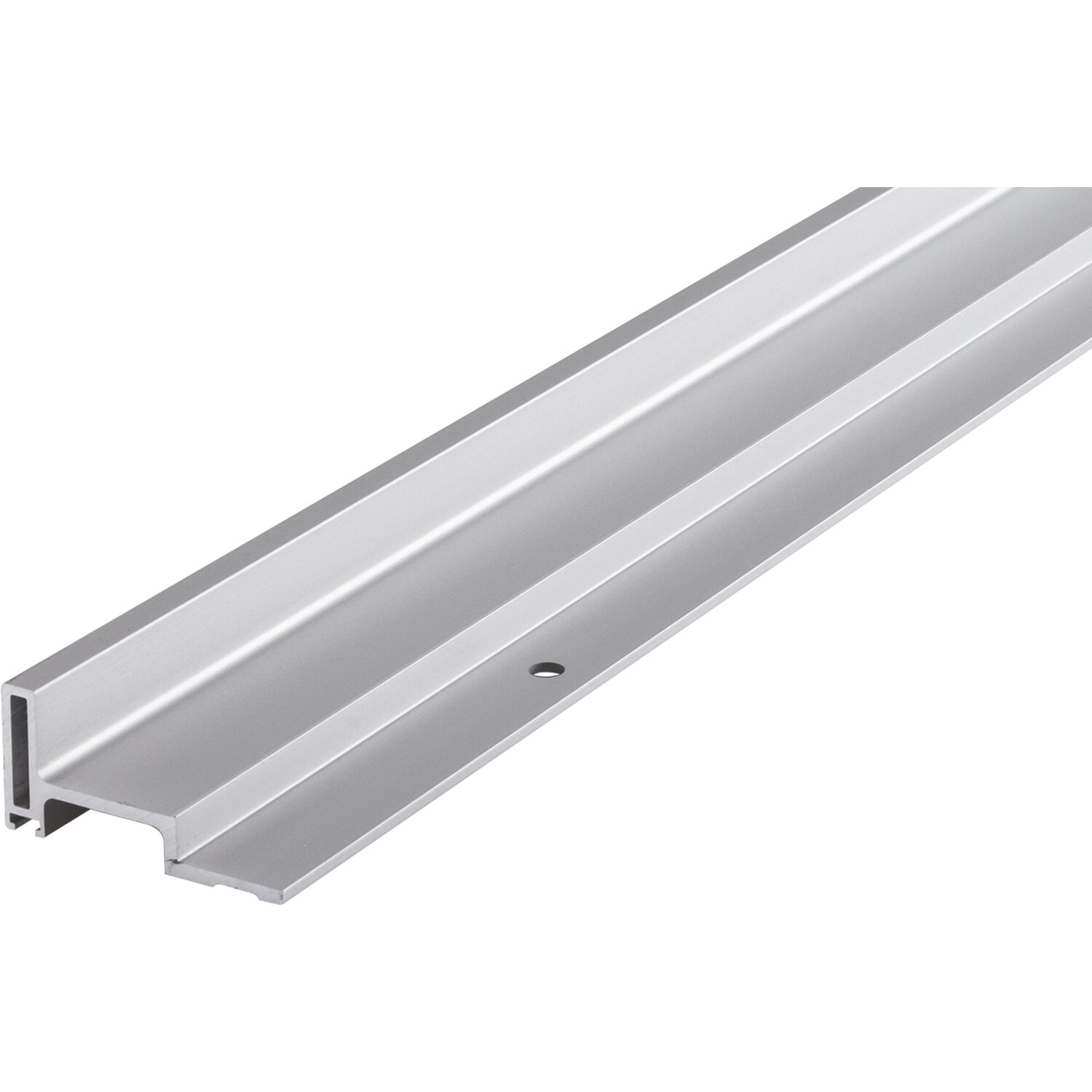 Hawa Griffprofil zum Schrauben breit 6000mm Aluminium eloxiert (6000 mm)