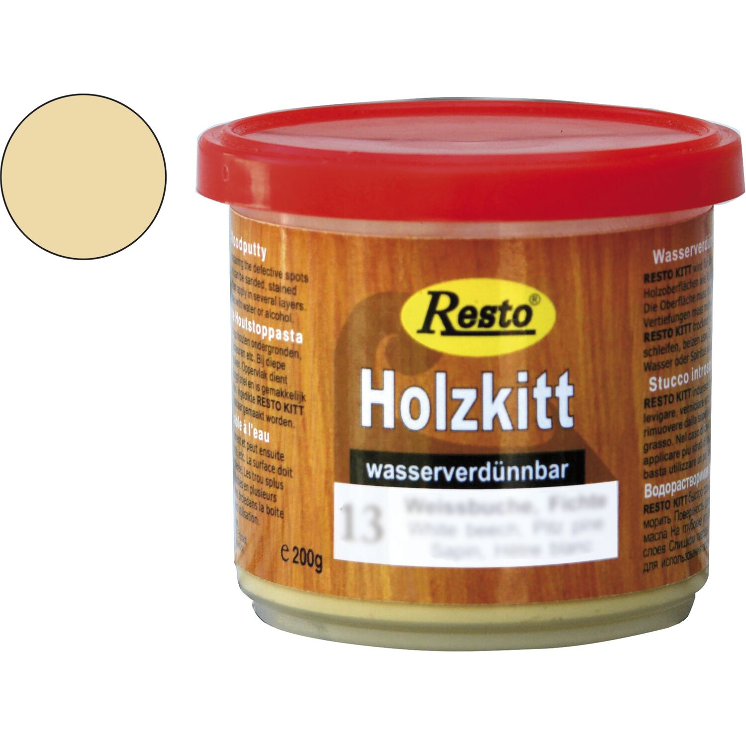 RESTO Holzkitt Esche / Fichte 200g