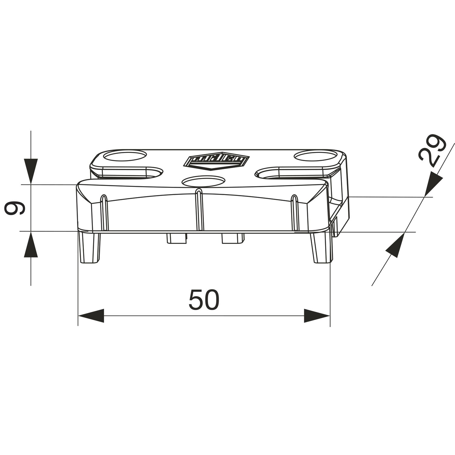 Maco #96623 Schließteil iS PVC 12/20-13 KBE/IVAPER/PLAFEN/PROPLEX silber (96623)