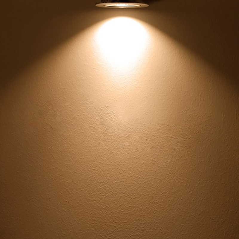 ISOLED LED Spot GU10 5W 38° 3000K externe Anschlussbox dimmbar