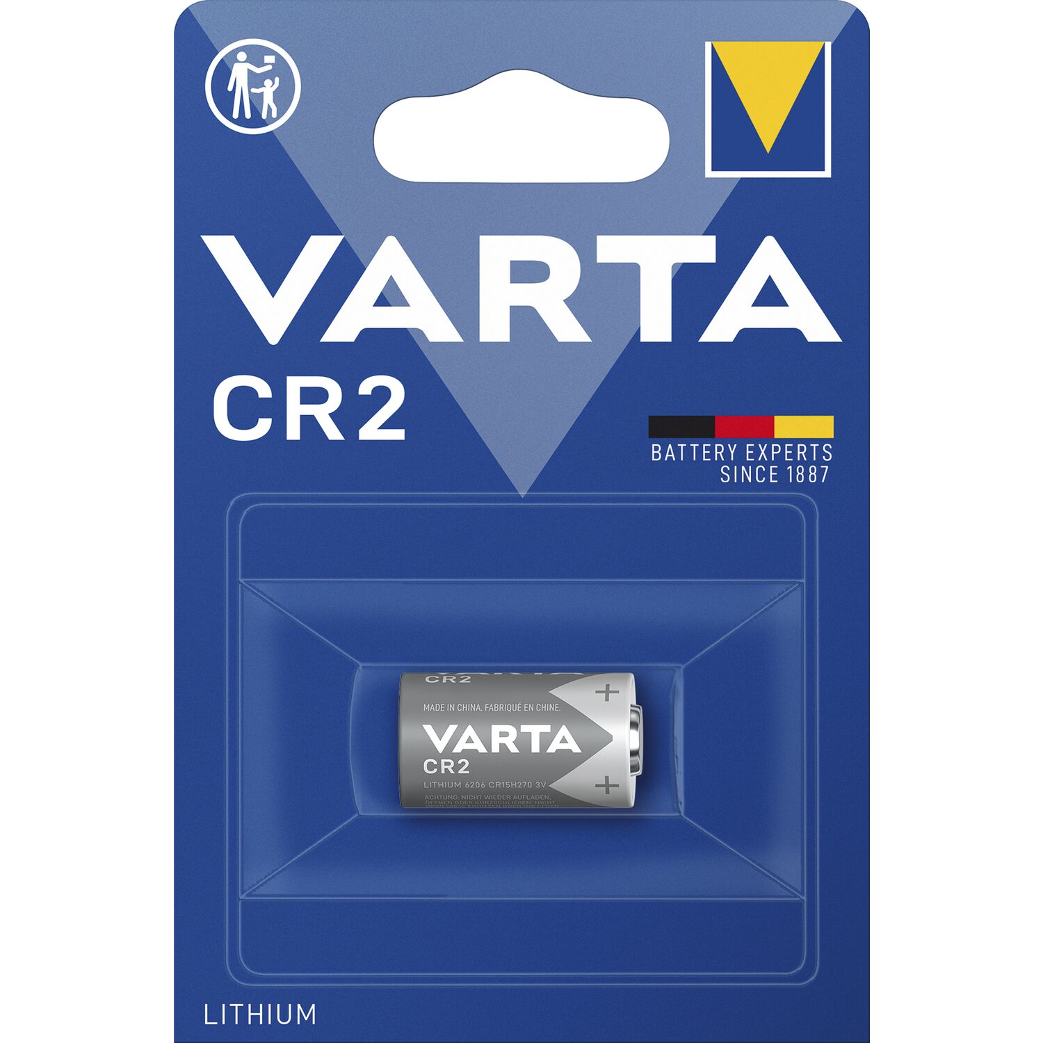 Varta Photobatterie Lithium CR2 3 Volt (1 St)