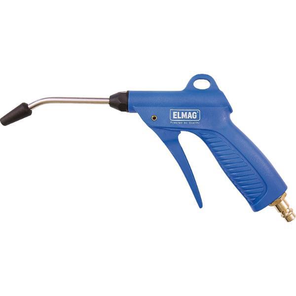 Elmag Ausblaspistole PA mit Verlängerungsdüse/Gummiaufsatz ø 2,3mm/110mm