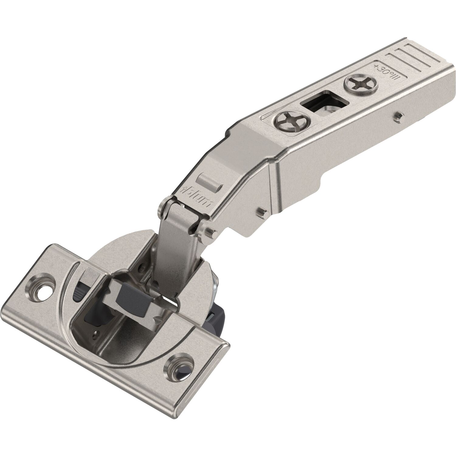 blum CLIP top BLUMOTION Winkelscharnier 30° III, max.aufschlagend, Schrauben