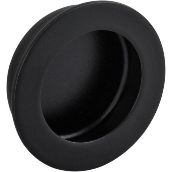 Alles im Griff Muschelgriff Forrada ø 40mm Einlass ø 35mm Edelstahl schwarz matt