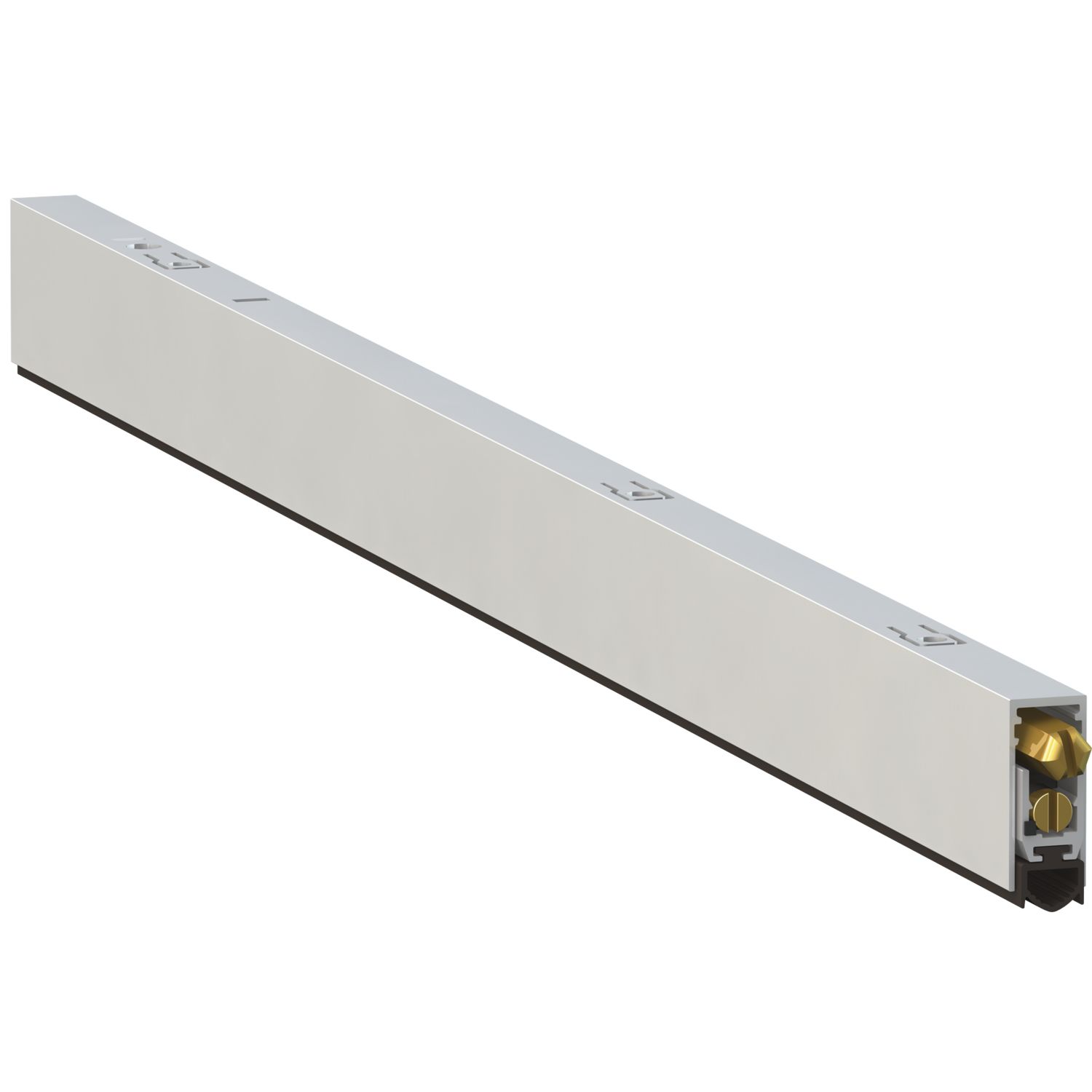Comaglio Türdichter T017, einseitig, Aluminium natur, Länge 1372 mm