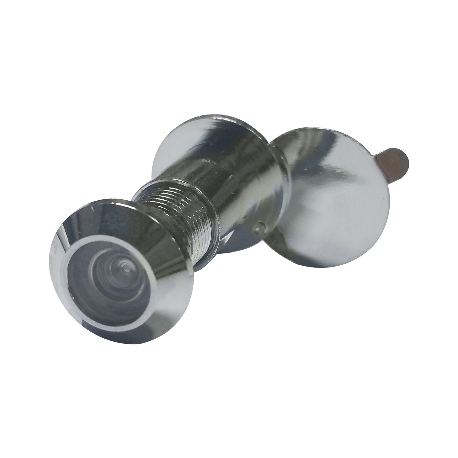 Türgucker ø 12 mm, Weitwinkel 90°, TS 15 - 25 mm, Messing verchromt ()