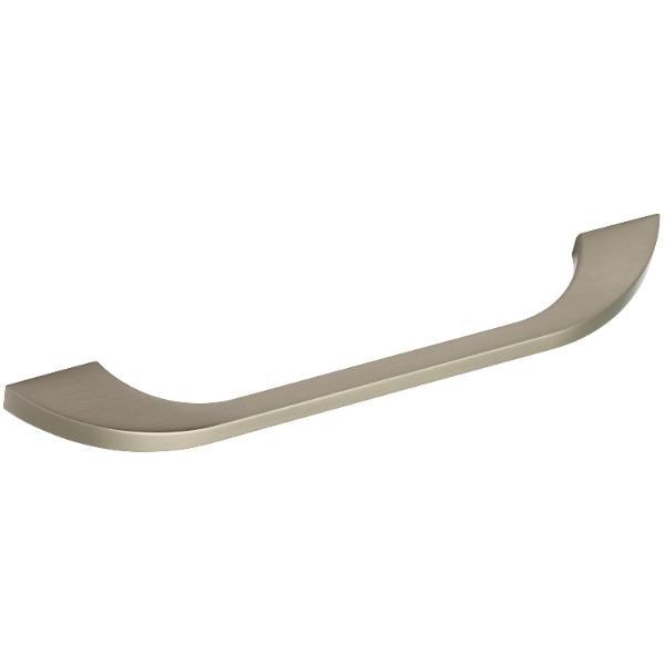 furnipart Möbelgriff SLIM LA320 B360 Zinkdruckguss Edelstahl Effekt