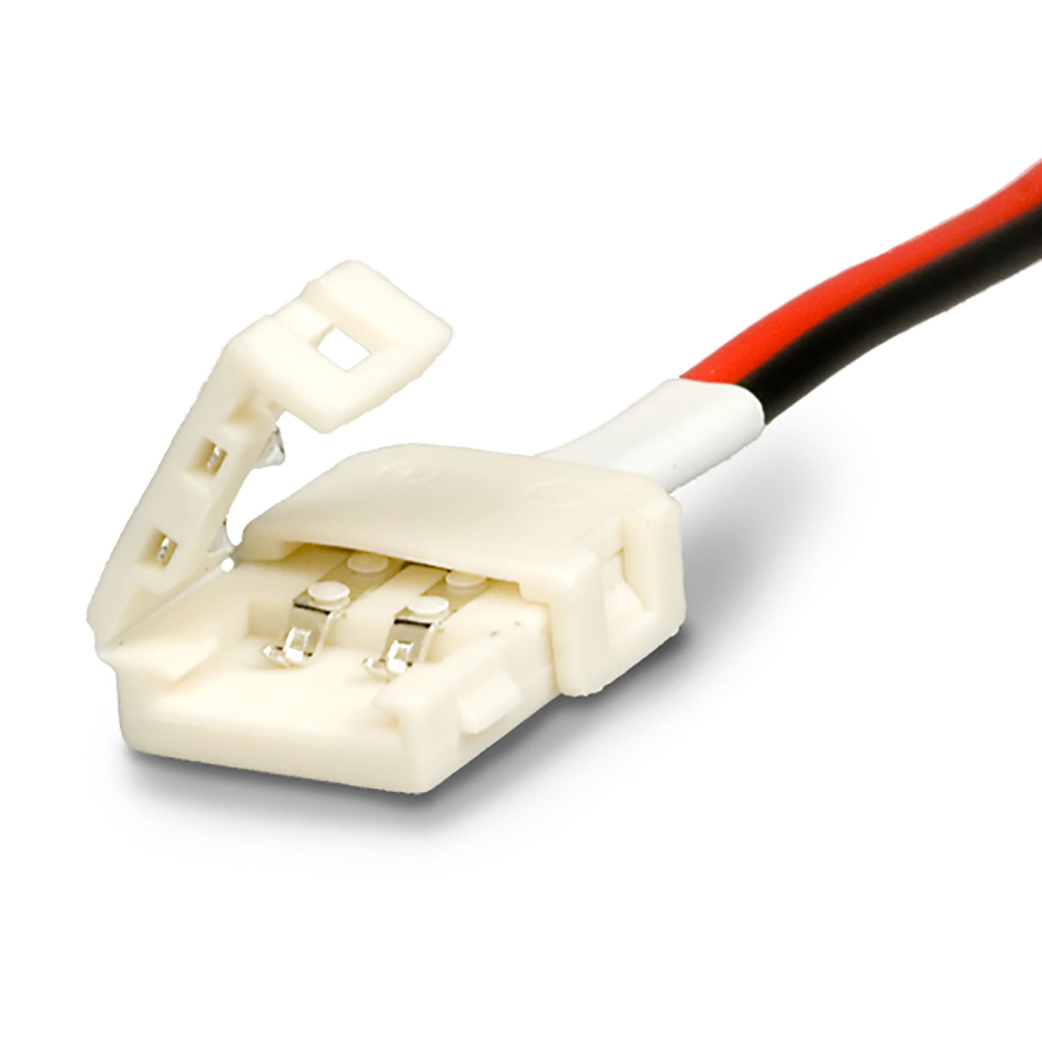 ISOLED Clip-Kabelanschluss (max. 5A) C1-28 für 2-pol. IP20 Flexstripes mit Breite 8mm Pitch >12mm ISOLED Clip-Kabelanschluss (max. 5A) C1-28 für 2-pol. IP20 Flexstripes mit Breite 8mm Pitch >12mm