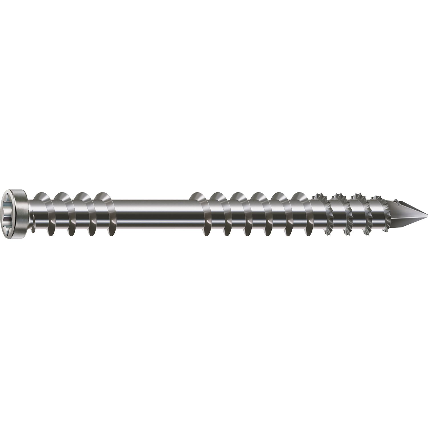 Spax D Terrassenschraube mit Zylinderkopf 5.0x40 Torx 25 Edelstahl A2 (200 Stück)