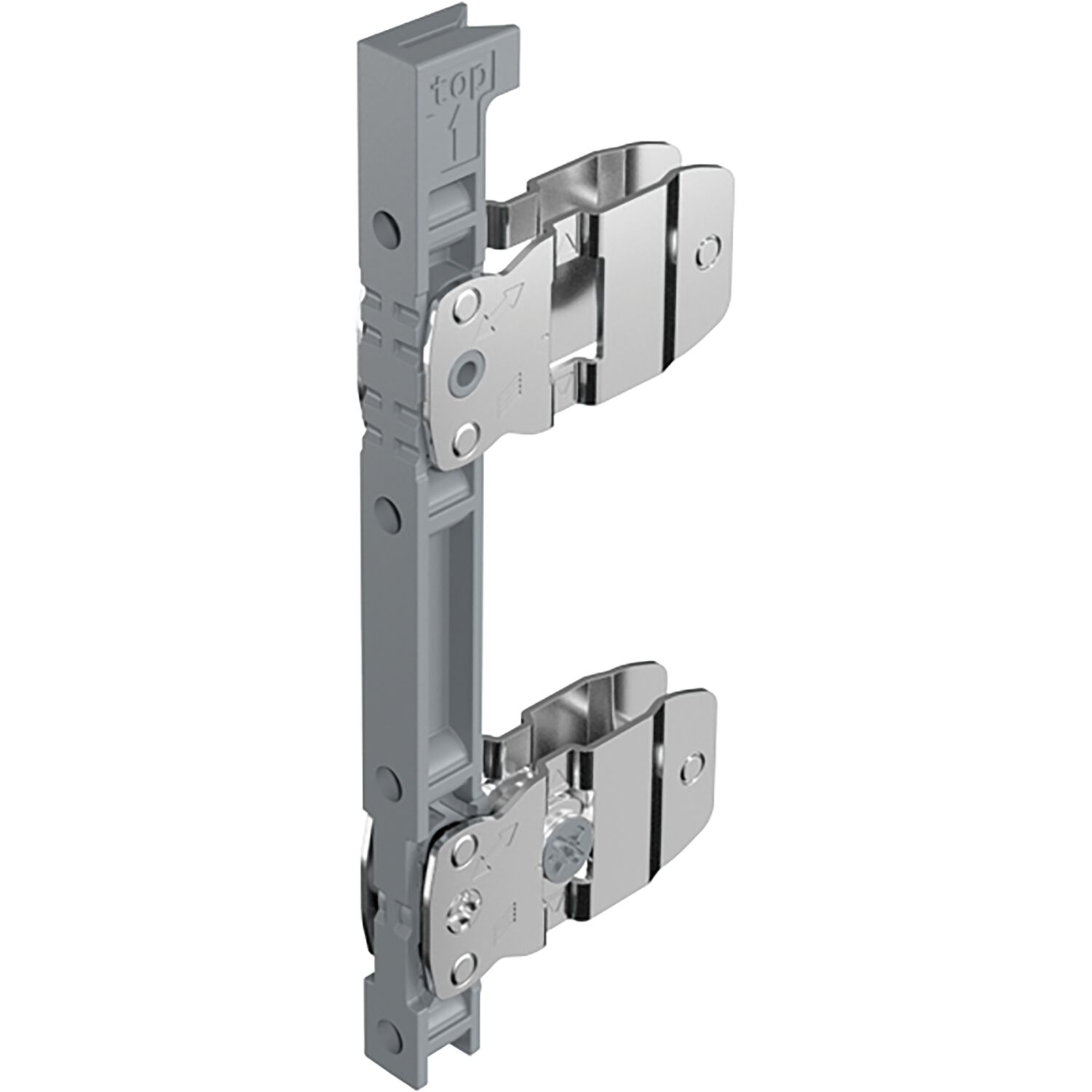 Hettich AvanTech YOU Frontbefestigung Zarge ZH 187/251 zum Anschrauben