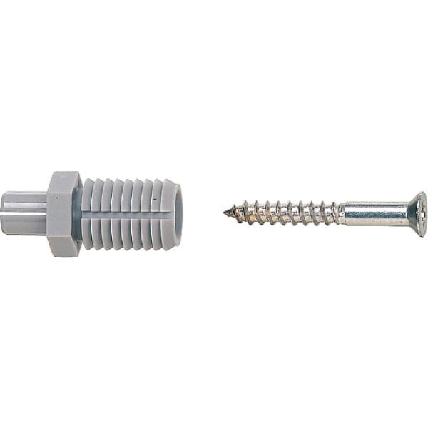 FISCHER TB Treppenstufenbefestigung Nylon grau (50Stk)