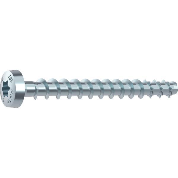 HECO-MMS plus P Halbrundkopf 6x 50 verzinkt Multi-Monti Schraubanker mit Bew. (100Stk)