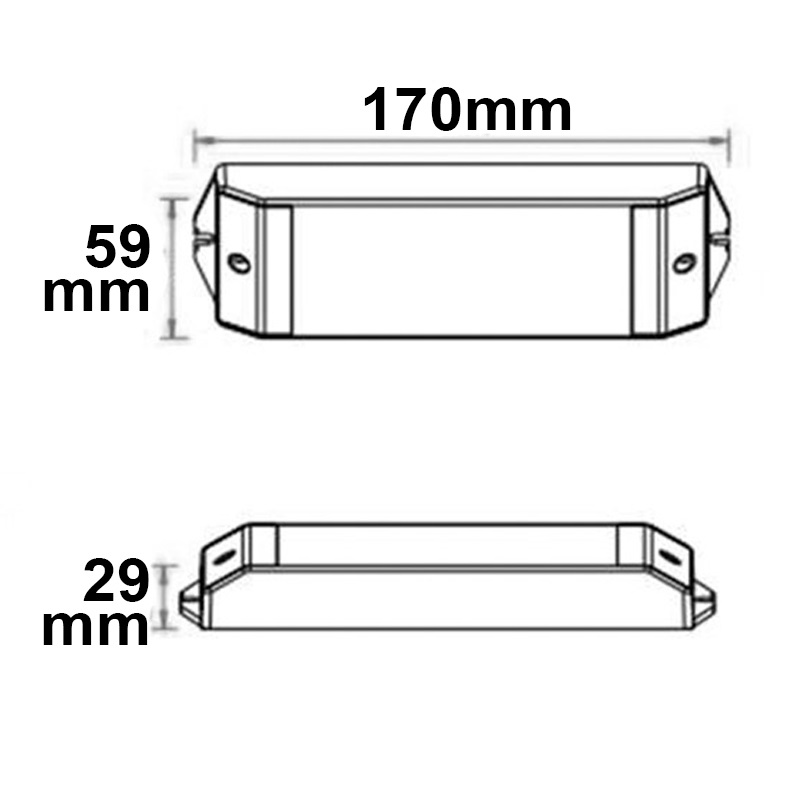 ISOLED DMX512 RDM 8/16 Bit Decoder 1-5 Kanal 12-36V 5x5A 48V 5x1.5A