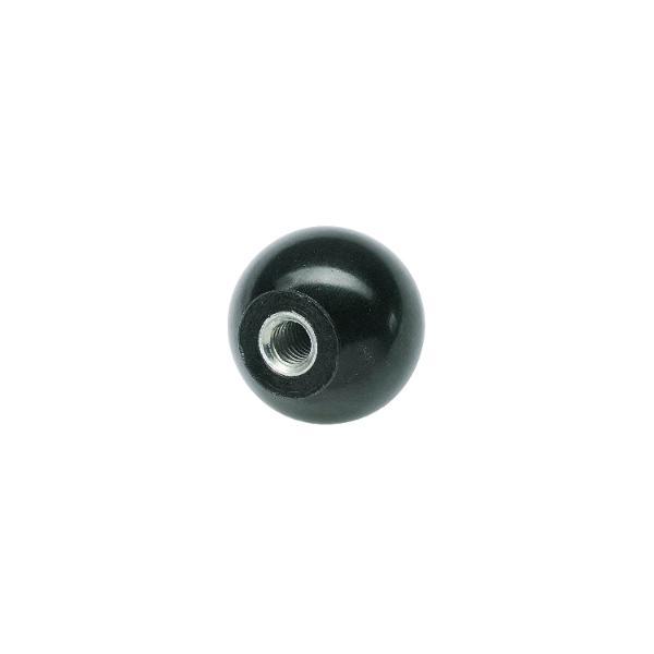 Kugelknopf aus Kunststoff Außen ø 45 mm mit Innengewinde M 12