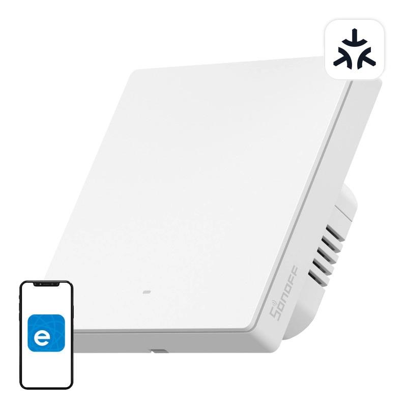 Sonoff SwitchMan Smart Wandschalter M5 86 Matter 1fach weiß