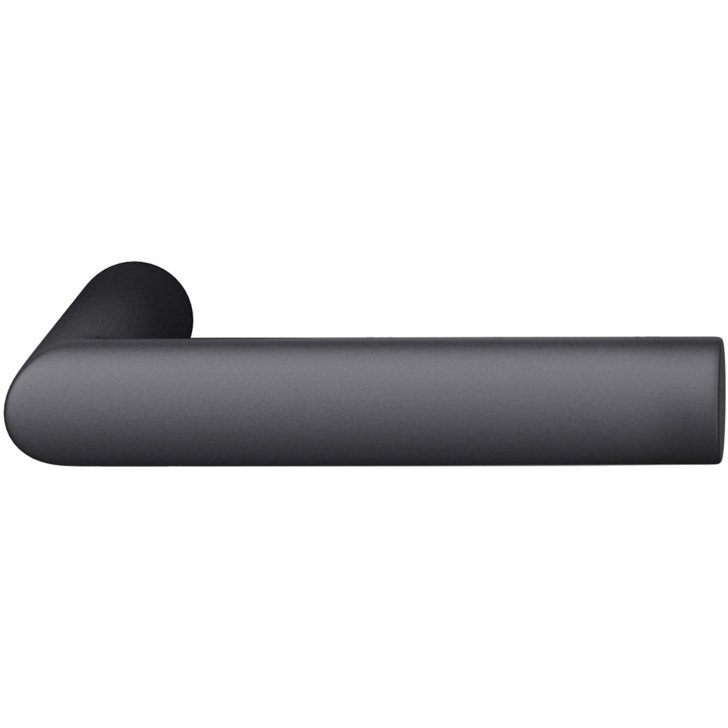 FSB Drückerlochteil 10 1108 04600 ASL/AGL, Aluminium schwarz matt