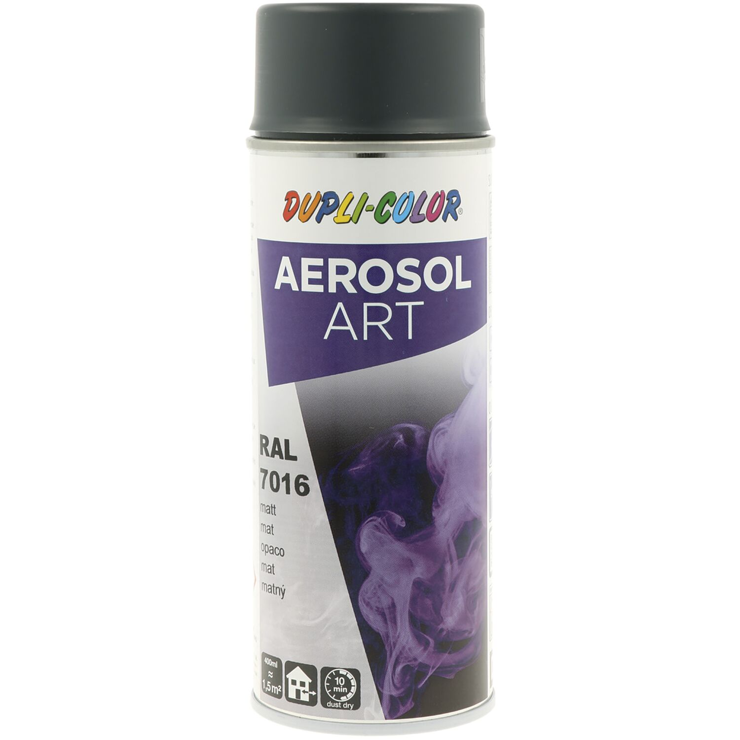 Dupli-Color Lackspray Aerosol Art 400ml anthrazit matt RAL 7016 (400 ml)