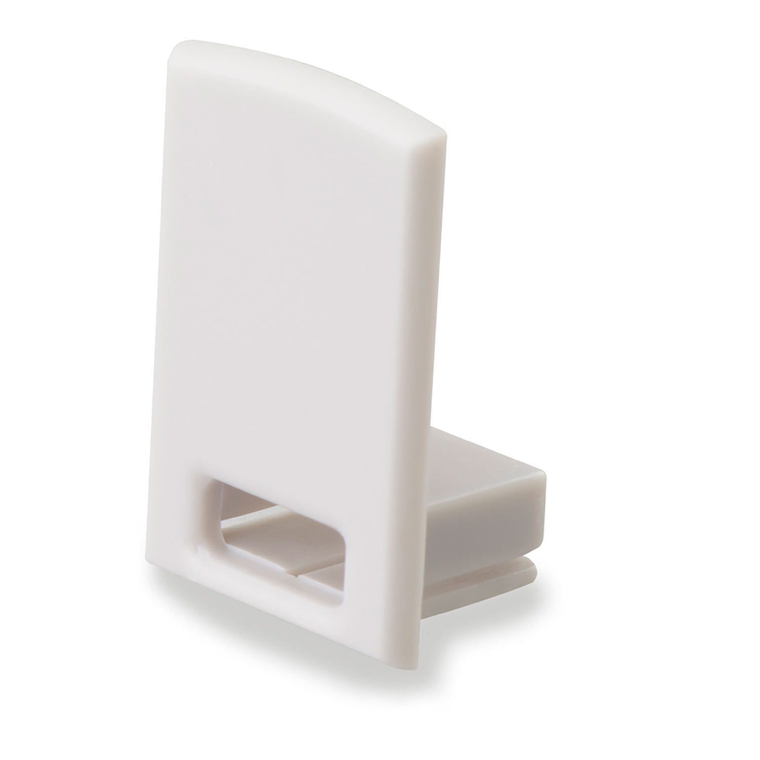 ISOLED Endkappe EC17 für SURF12 RAIL inkl. COVER4 mit Kabelausgang PVC grauweiß