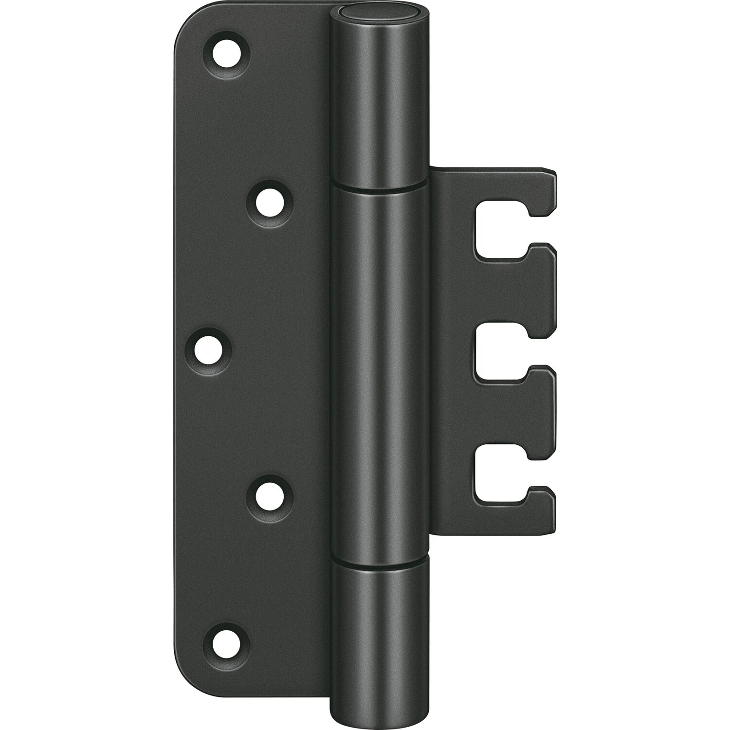 Simonswerk Objektband VX 7729, Bandhöhe 120mm,Stahl beschichtet schwarz RAL 9005