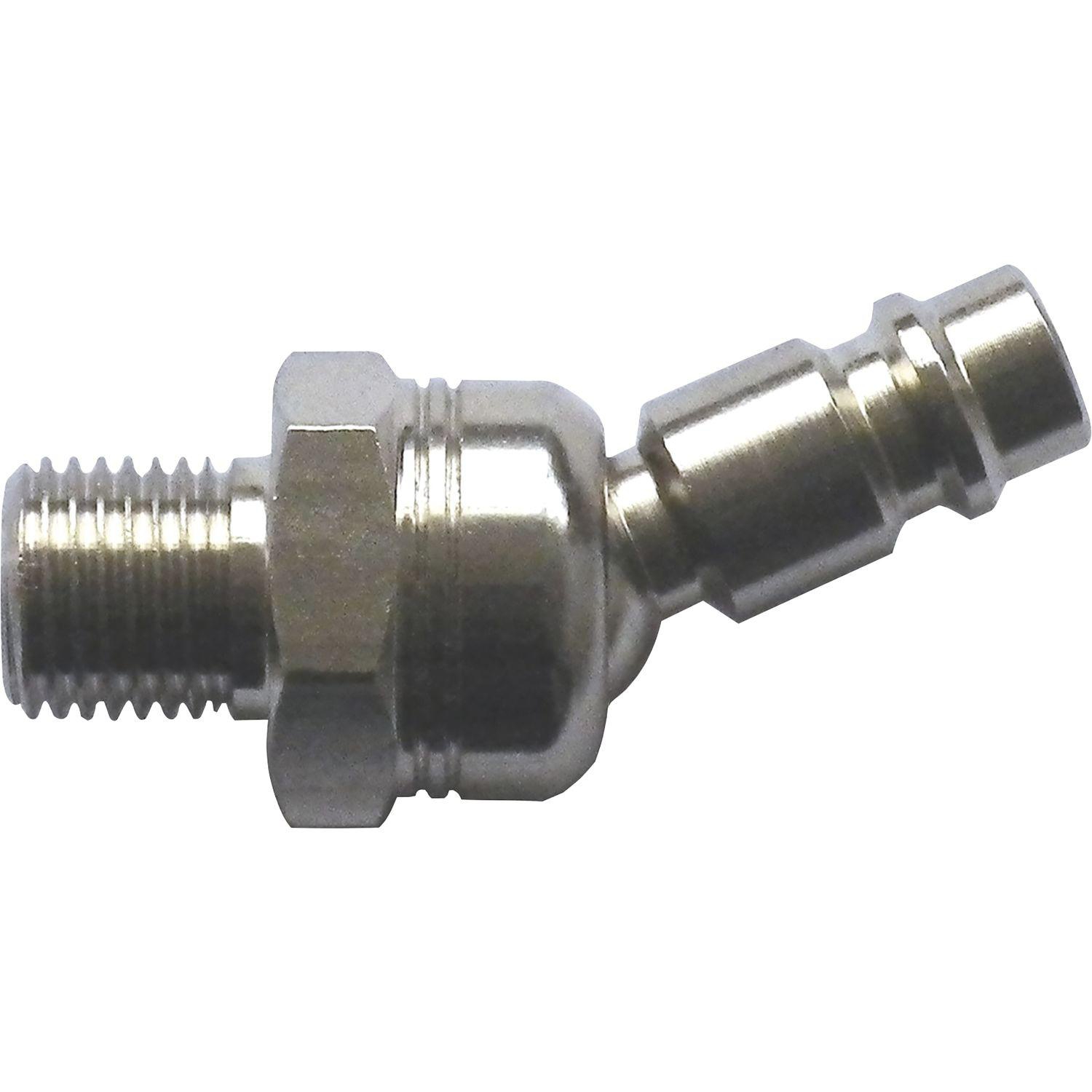 Drehgelenkstecker Stahl DN 7,2 AG 3/8" Länge 54,7 mm