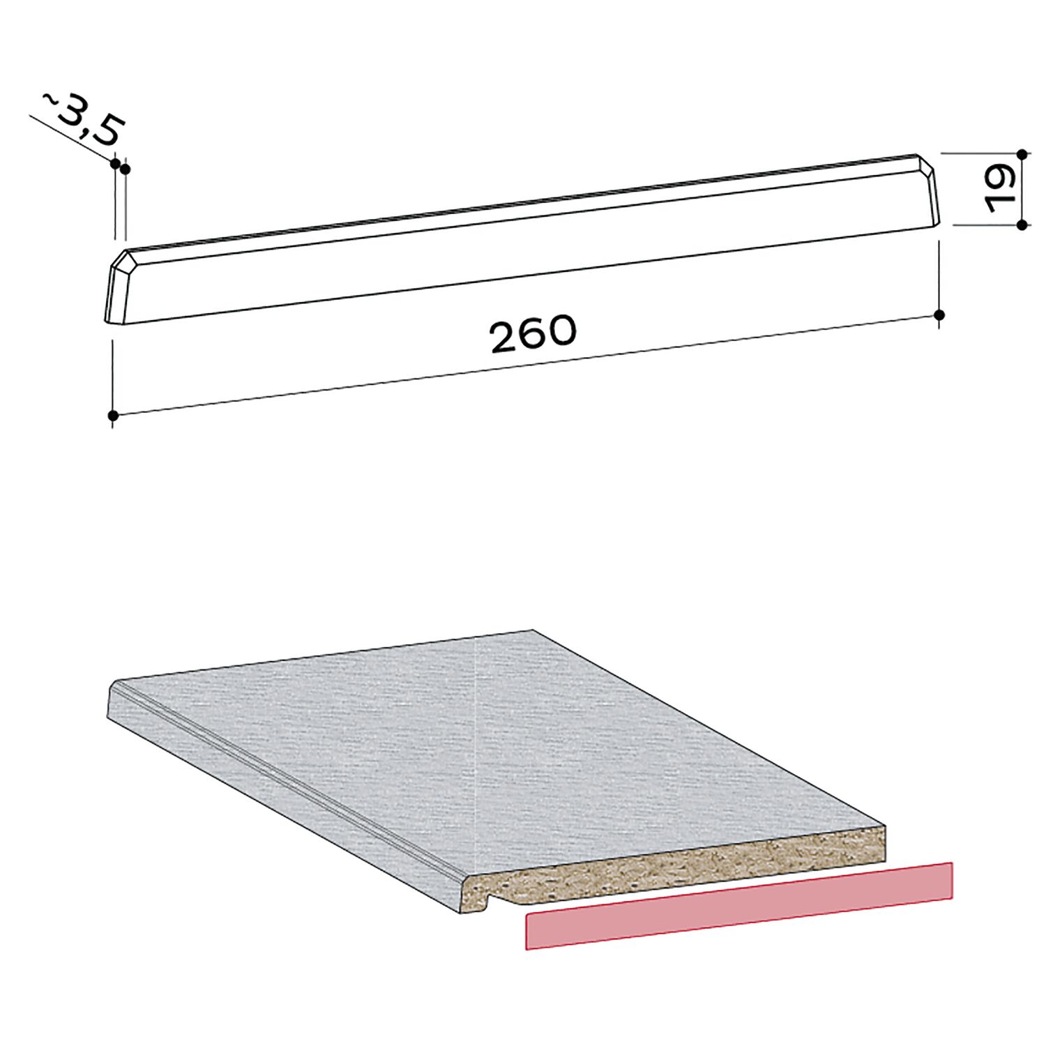WERZALIT Abdeckkappe Compact polarweiß