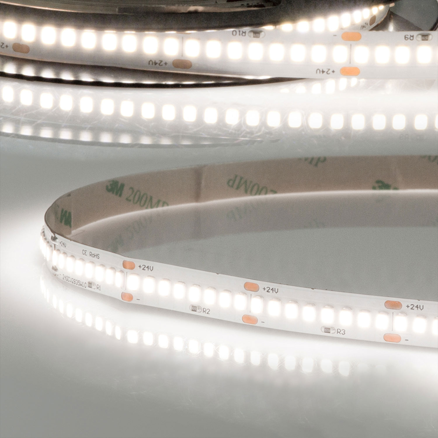 ISOLED LED HEQ940 Flexband High Bright 24V DC 32W IP20 4000K 150 lm/W 5m Rolle 240 LED/m