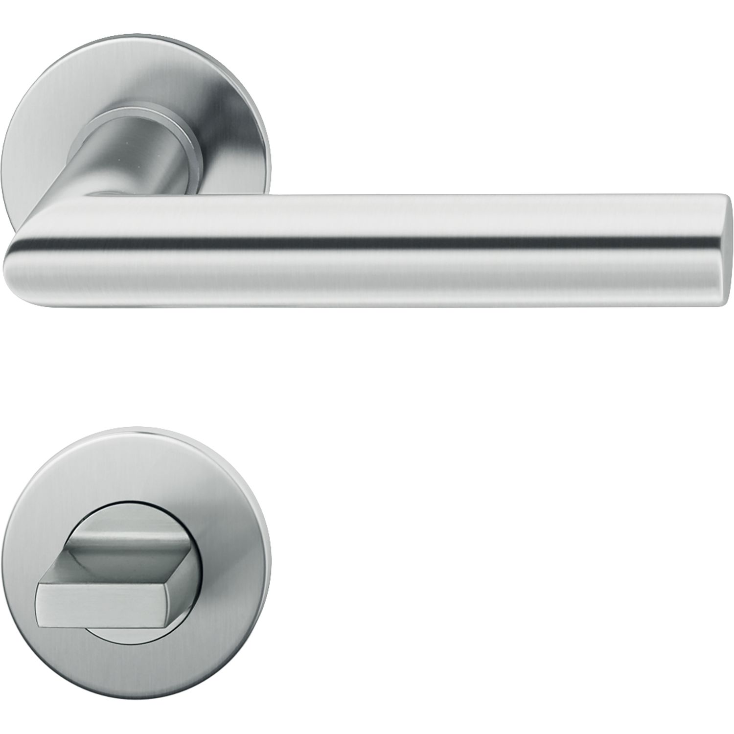 FSB Drückergarnitur 10 1076 flächenbündig WC, 38 - 42, Edelstahl