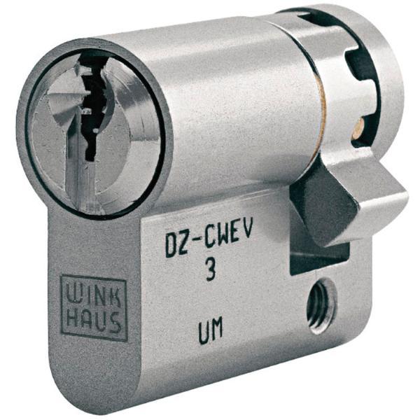 Winkhaus Einbauhalbzylinder AZ, verschiedensperrend, 30 mm