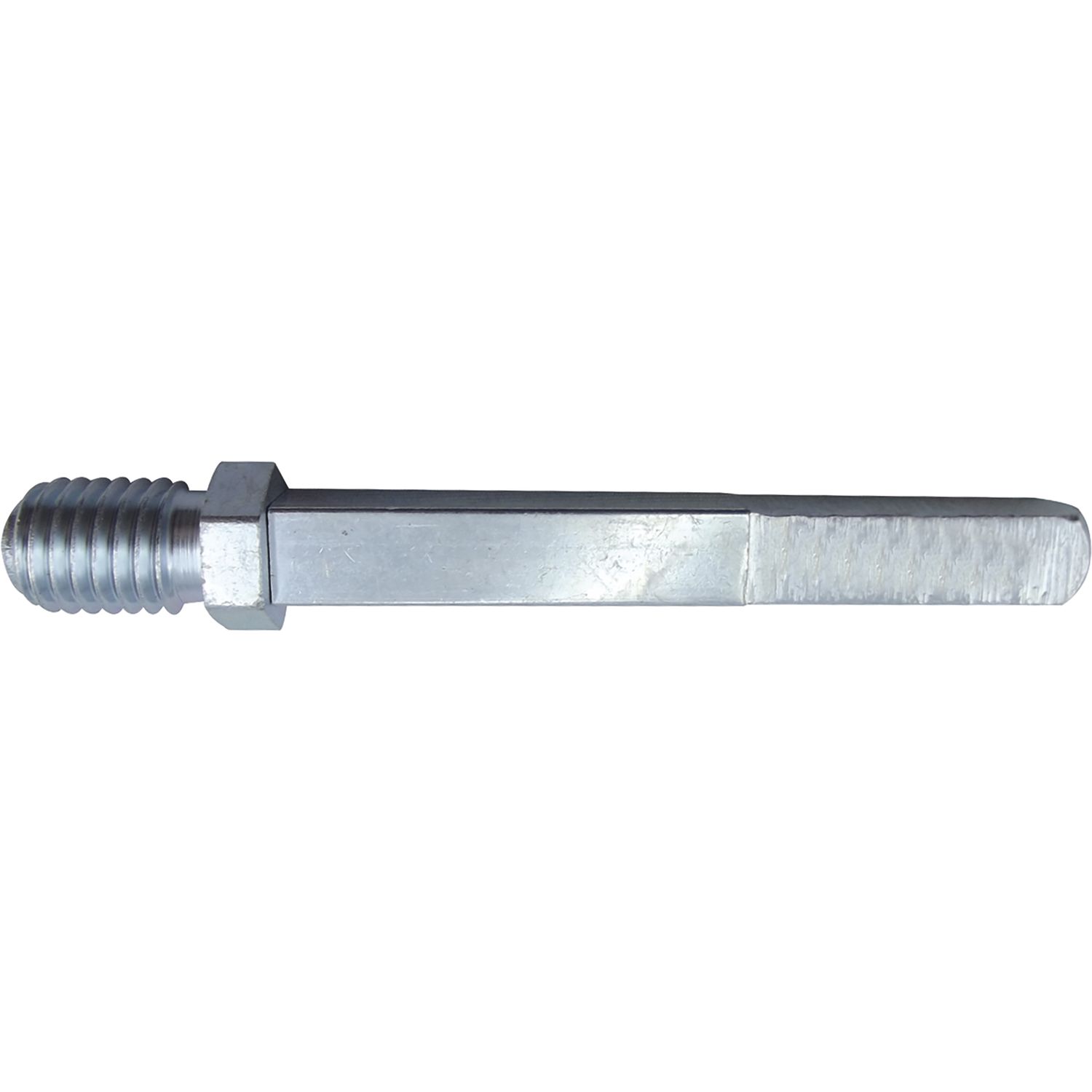 Wechselstift Nr. 4/3, M12, 110 mm, Achsialbohrung, VK: 8 x 110, blau verzinkt
