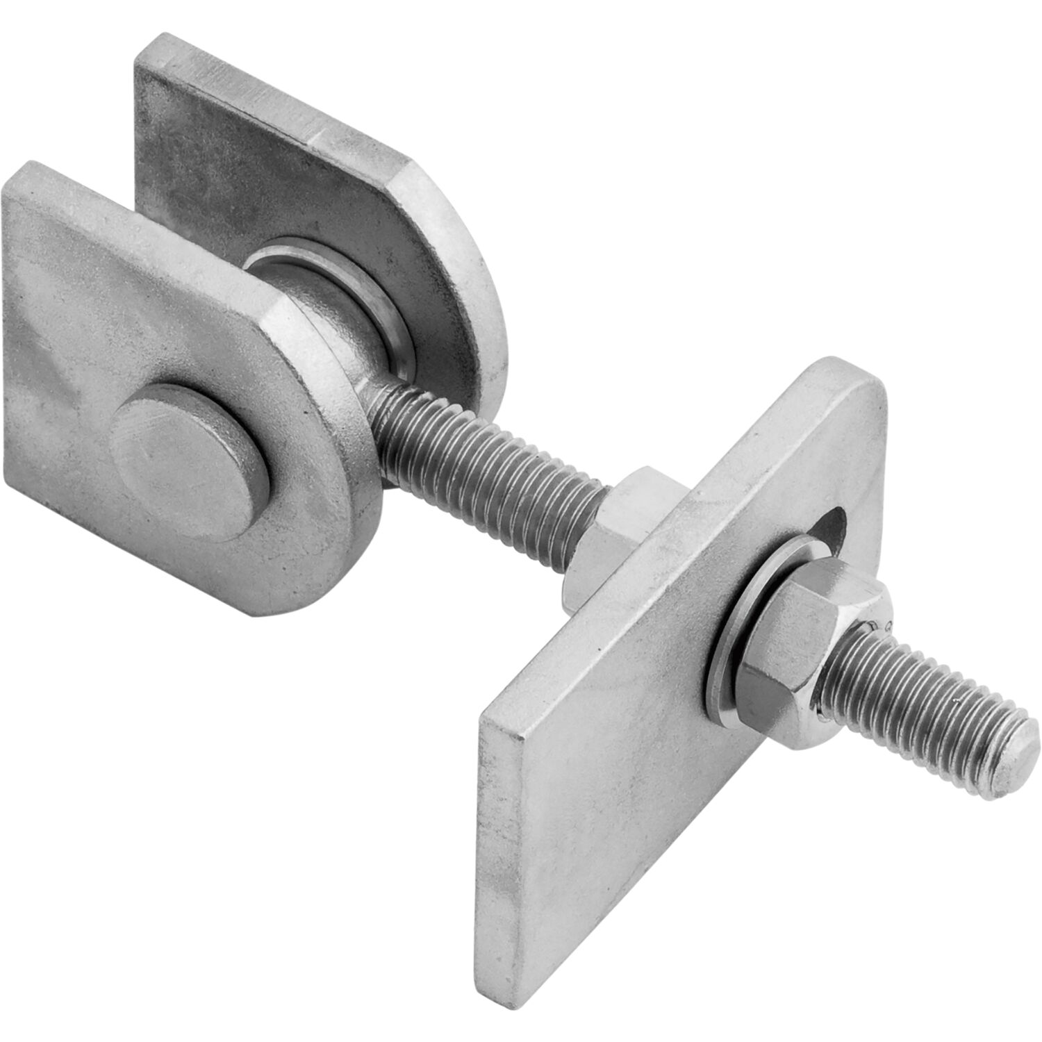 croso Anschweißtorband verstellbar, Länge 119 mm, Edelstahl V2A
