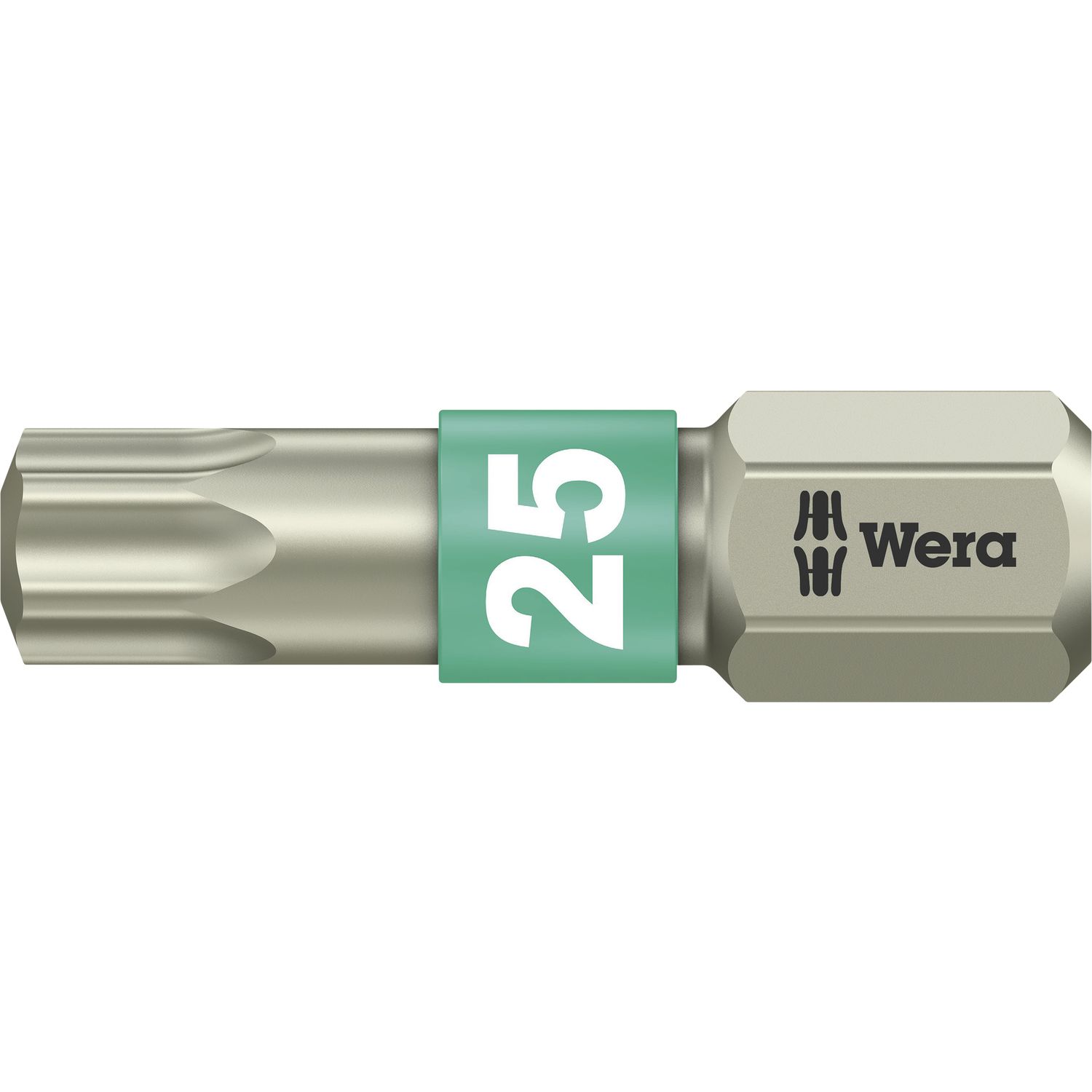 Wera Bit-Einsatz Edelstahl 3867/1TS 1/4"sechskant TX25/25 mm Torx®