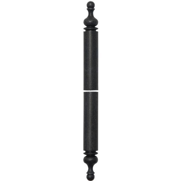 SFS Aufsteck-Zierhülsen 3- DIM, Band ø 15 x 112 mm,Schmiedeeisen verzinkt geschwärzt