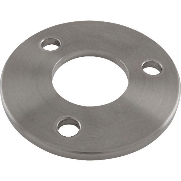 Economy Ronde gelocht für Rohr ø 42,4 mm,Edelstahl geschliffen V2A