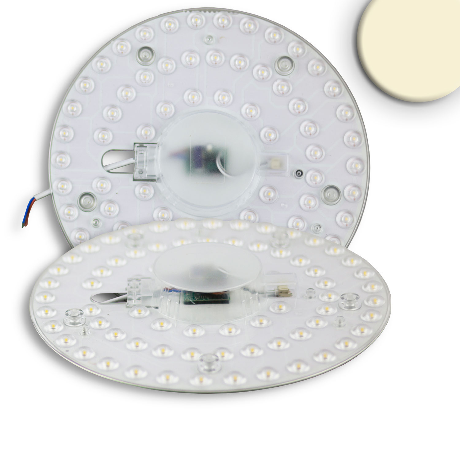 ISOLED LED Umrüstplatine 230mm 24W mit Haltemagnet warmweiß
