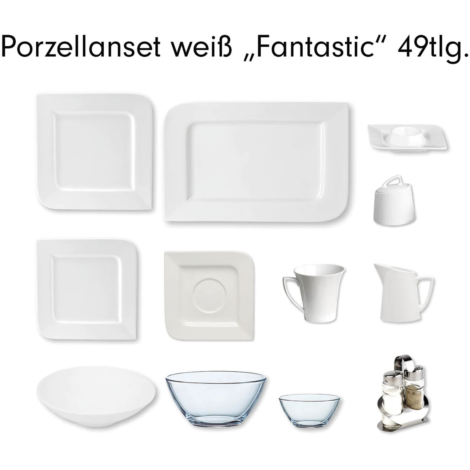 Küchen Erstausstattungsset 153-teilig