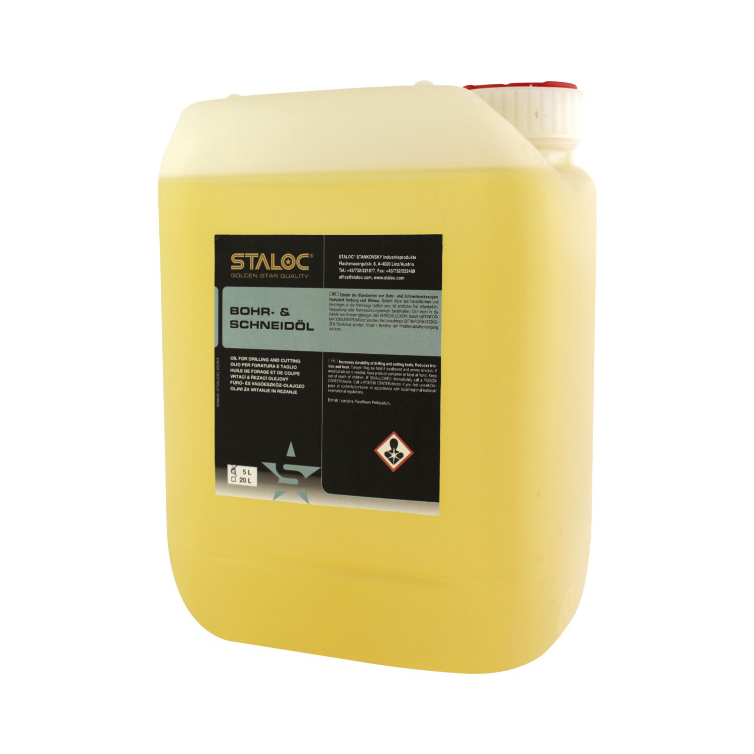 STALOC Bohröl / Schneidöl 5L transparent (5l)