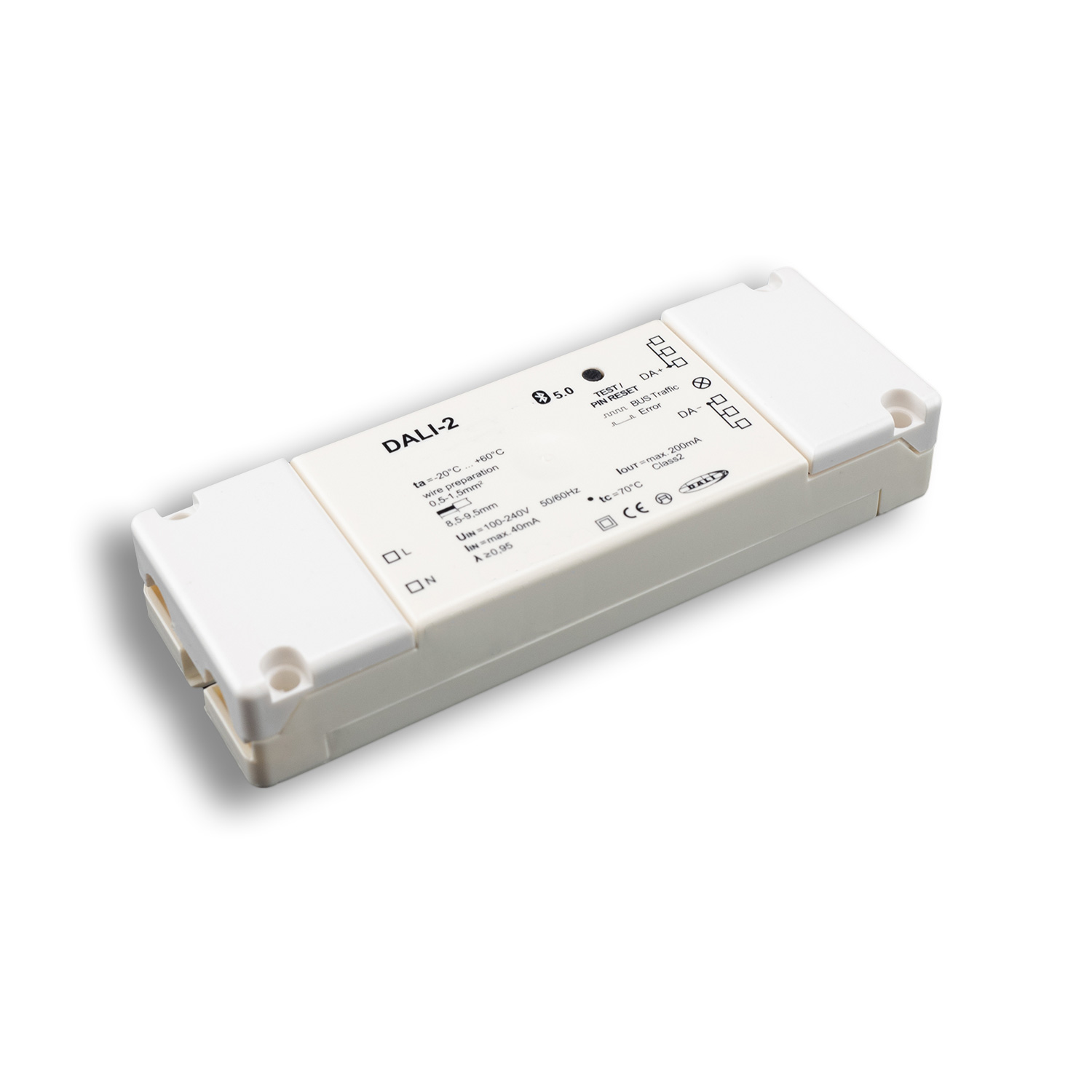 ISOLED DALI-2 Interface Bluetooth 5.0 Master-Controller inkl. App 100-240V AC