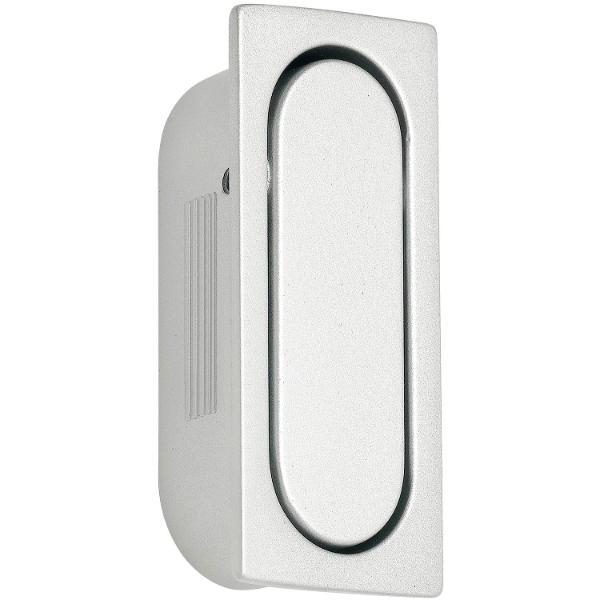SIRO Klapp-Muschelgriff Voltu Breite 22mm Höhe 52mm zink alufarbig