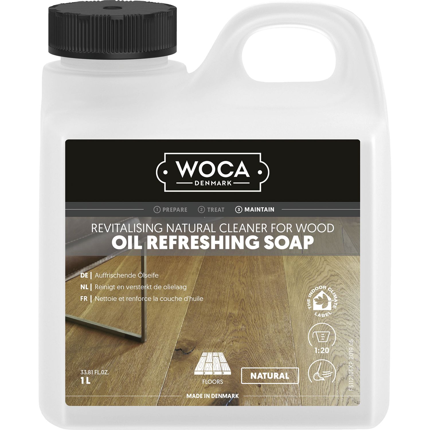 Woca Öl Refresher natur 1 Liter