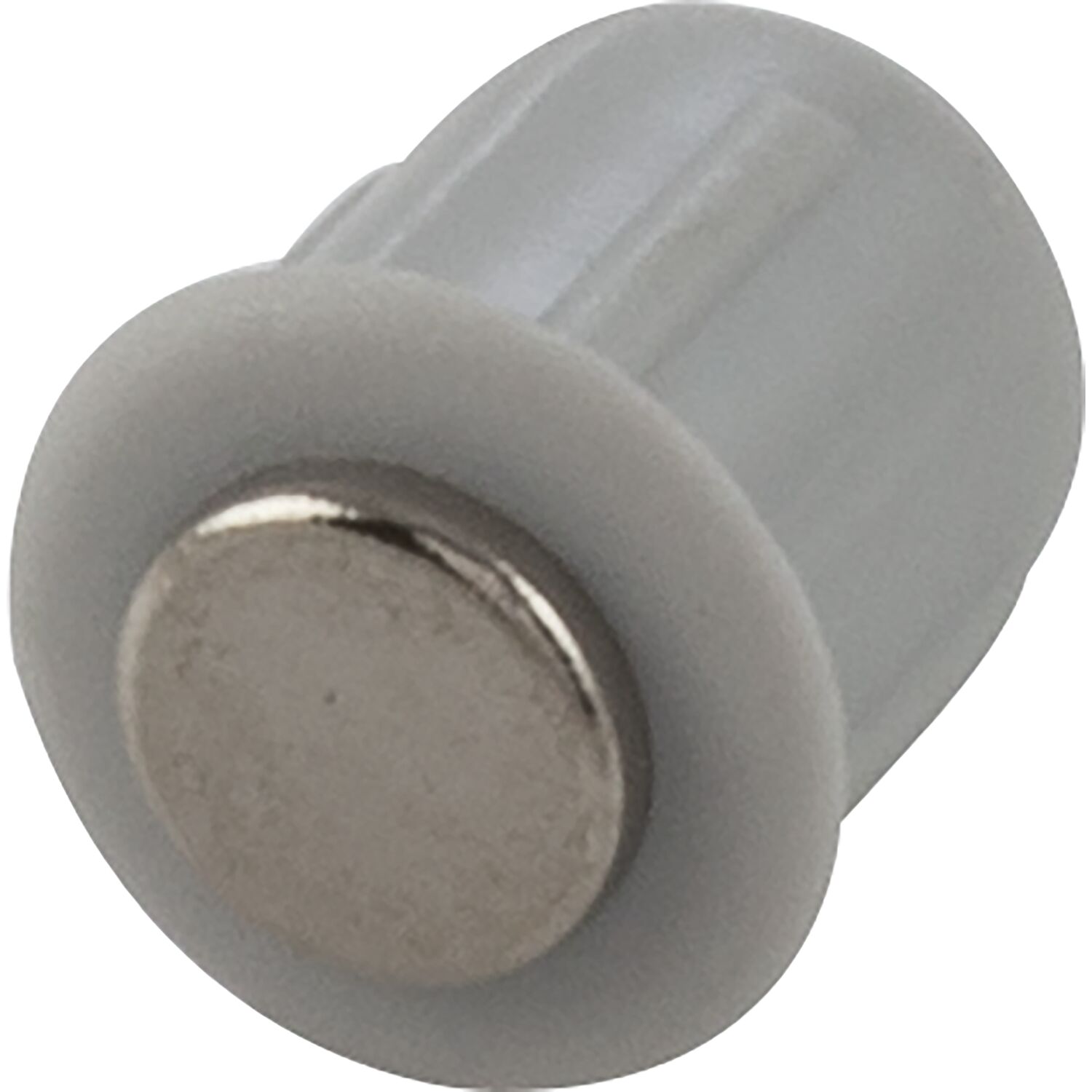 Maco #51.0670 Einbohrmagnetschnapper Type 8, Ø 8mm, Kunststoff lichtgrau