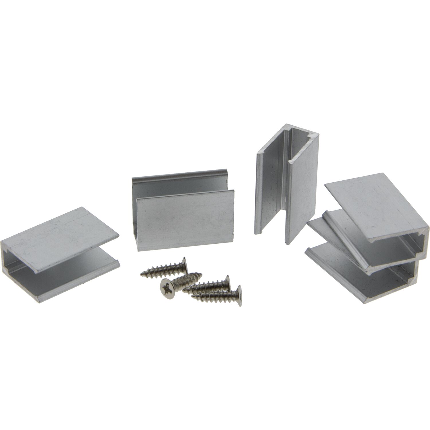 SIRO Montageklammer zu LED-Band SL-Flexline Aluminium Set zu 10 Stk.