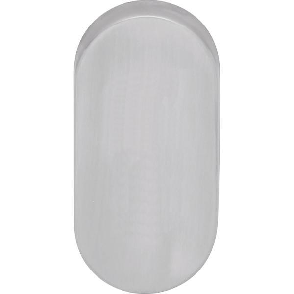 FSB FSB Blindrosette 17 1757 oval, 32,5 x 70 x 7 mm, Aluminium silber eloxiert
