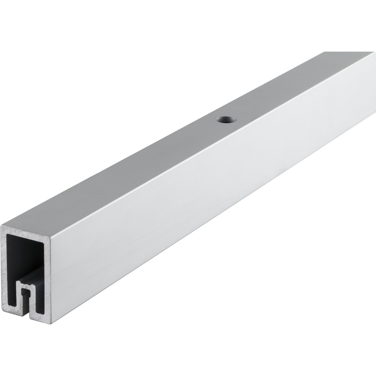 HAWA Combino 80 H FS Verstärkungsprofil gelocht 2500 mm, Aluminium eloxiert