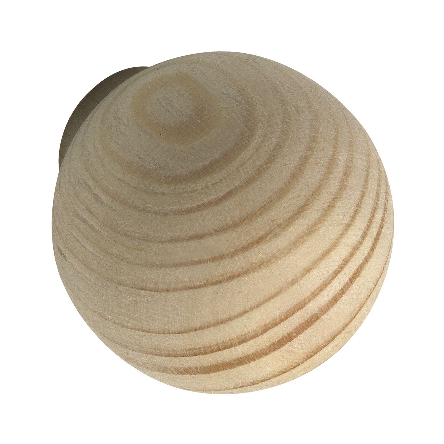 ninka Knopf Olwen ø 30 mm, Tiefe 34 mm, Fichte roh
