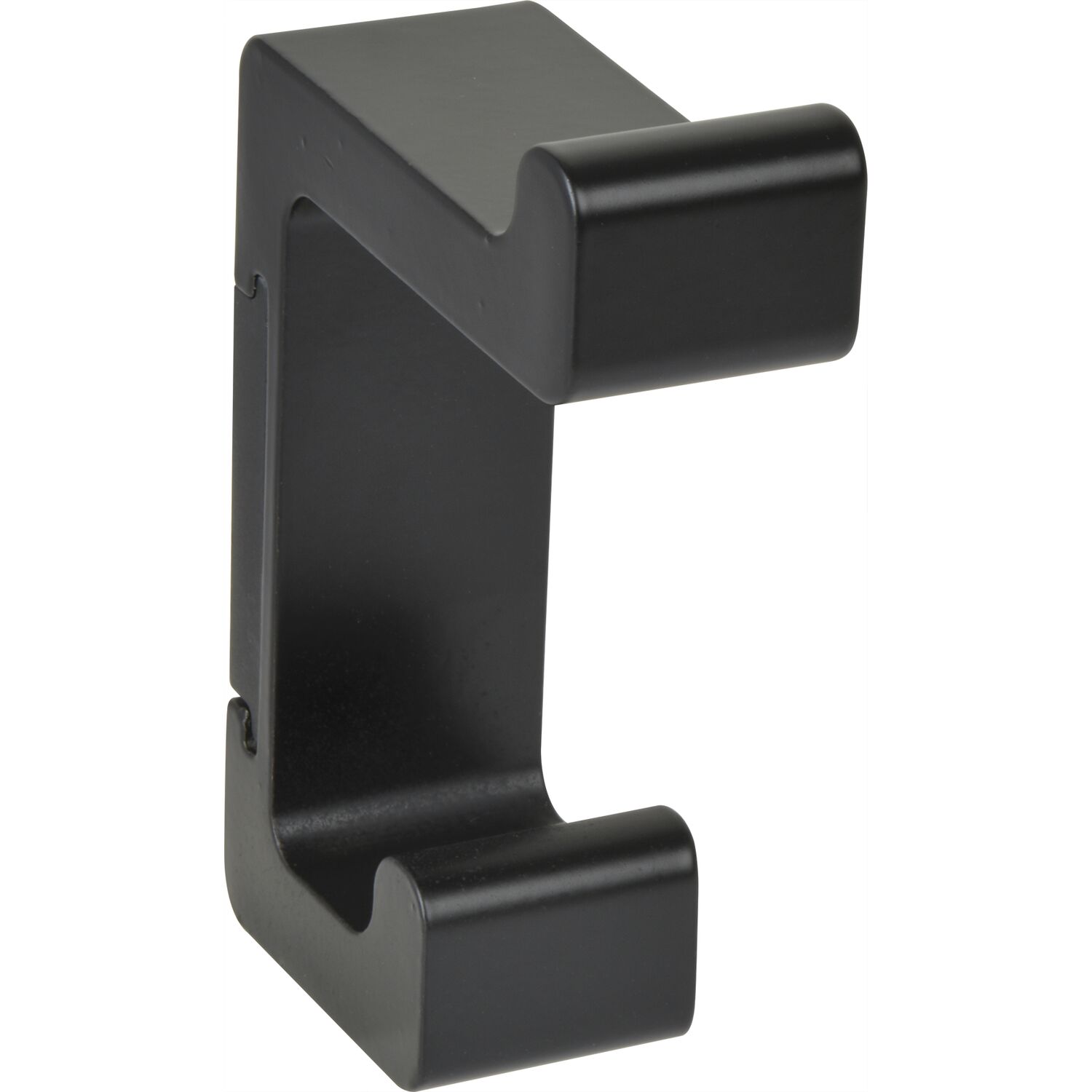 Technik Team Mantelhaken Bodon Höhe 90mm Zinkdruckguss schwarz matt
