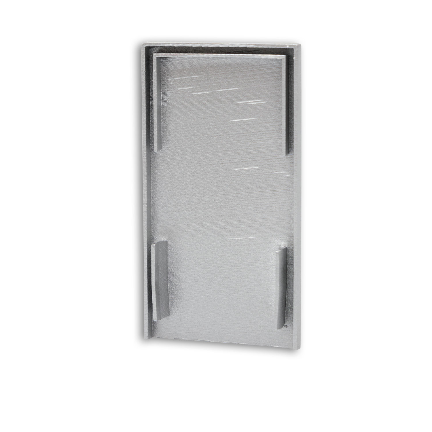 ISOLED Endkappe EC113 silber für LAMP30 V1+V2 mit U-COVER63 2 Stück mit Lichtfalle