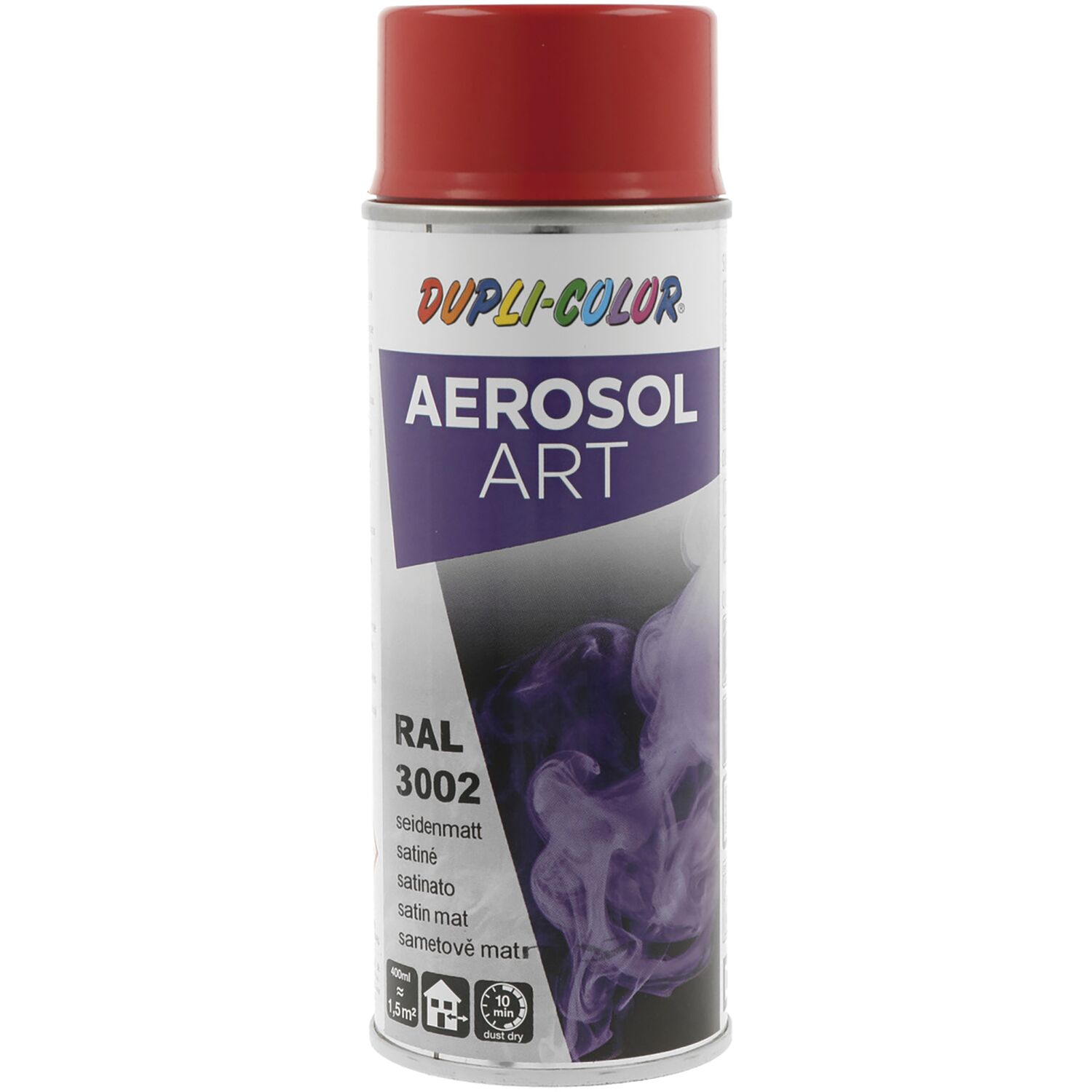 Dupli-Color Lackspray Aerosol Art 400ml karminrot seidenmatt / RAL 3002