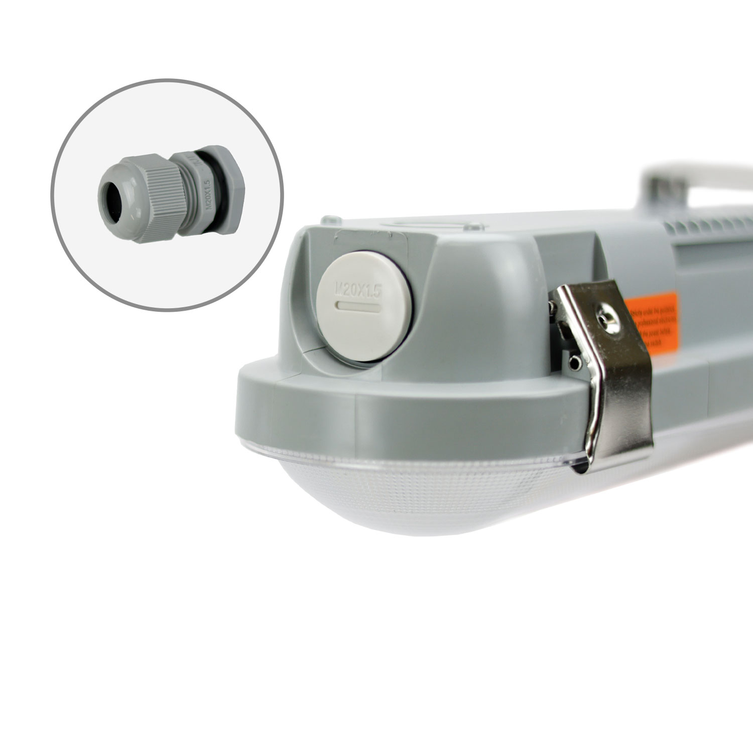 ISOLED LED Wannenleuchte 120cm IP65 PowerSwitch 25-40W ColorSwitch 3000|4000|5000K